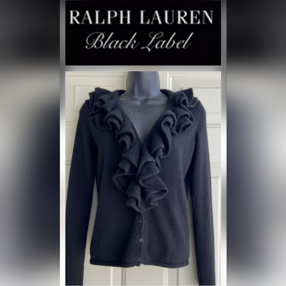 RL BLACK LABEL Ruffles Sweater